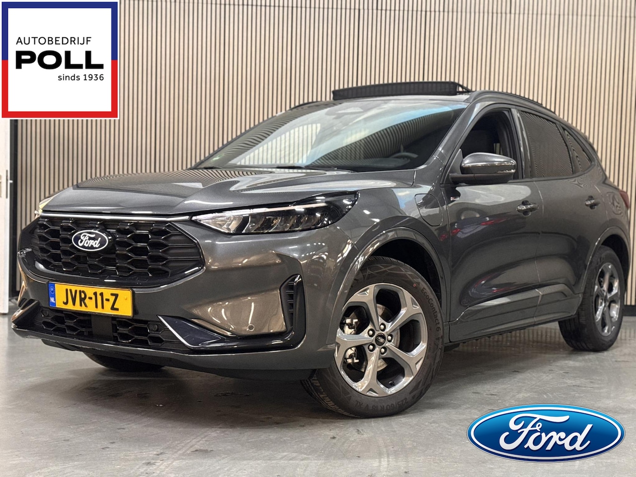 Ford Kuga - 2.5 PHEV 243pk ST-Line Panoramadak Winter pack Navi Camera Privacy Glass Fabrieksgarantie - AutoWereld.nl