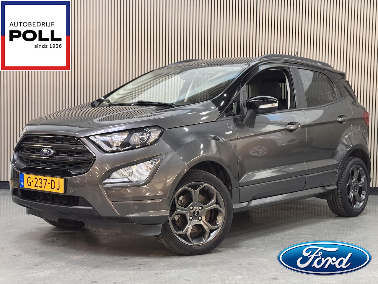 Ford EcoSport - 125pk ST-Line Black Navi Camera Trekhaak Winter Parking Dodehoek pack B&O Privacy glass De - AutoWereld.nl