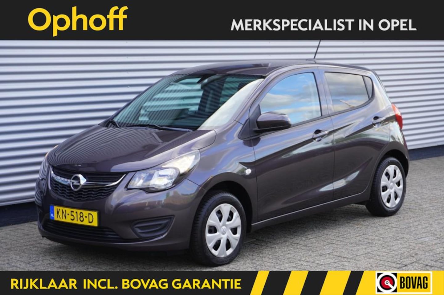 Opel Karl - 1.0 Edition / Automaat / CarPlay / Android Auto / Parkeersensoren / All-seasonbanden - AutoWereld.nl