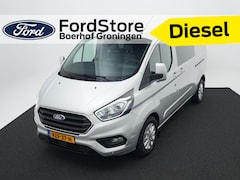 Ford Transit Custom - 320 2.0 TDCI 130pk L2H1 Limited DC | Camera | Leer | El. verst. stoel | Stoelverw. | Voorr