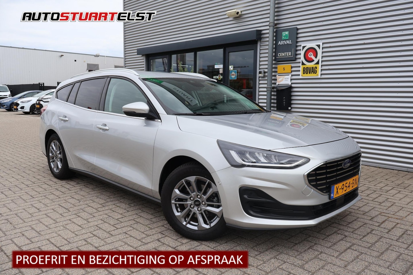 Ford Focus Wagon - 1.0 Hybrid Titanium 1e Eigenaar | Volledig Onderh | NL-Auto | BTW | Camera | Navi | ACC | - AutoWereld.nl