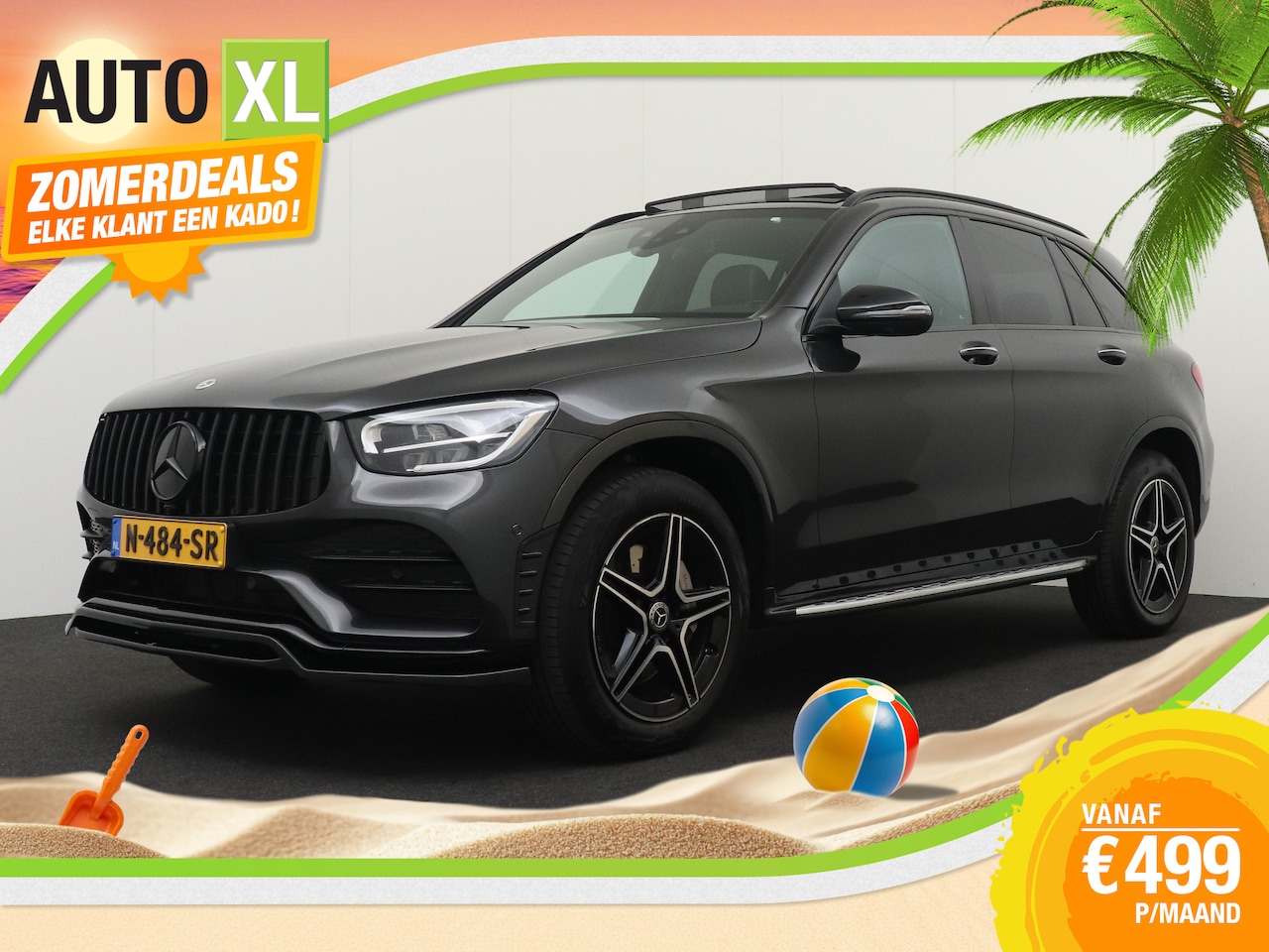 Mercedes-Benz GLC-klasse - 300e 4MATIC AMG Pano-dak Adapt.Cruise Trekhaak - AutoWereld.nl