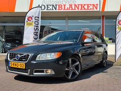 Volvo V70 - 1.6 T4 R-Edition Automaat BJ.2013 / Navi / Leder / Cruise / Clima / Xenon / 18"Lmv / Trekh