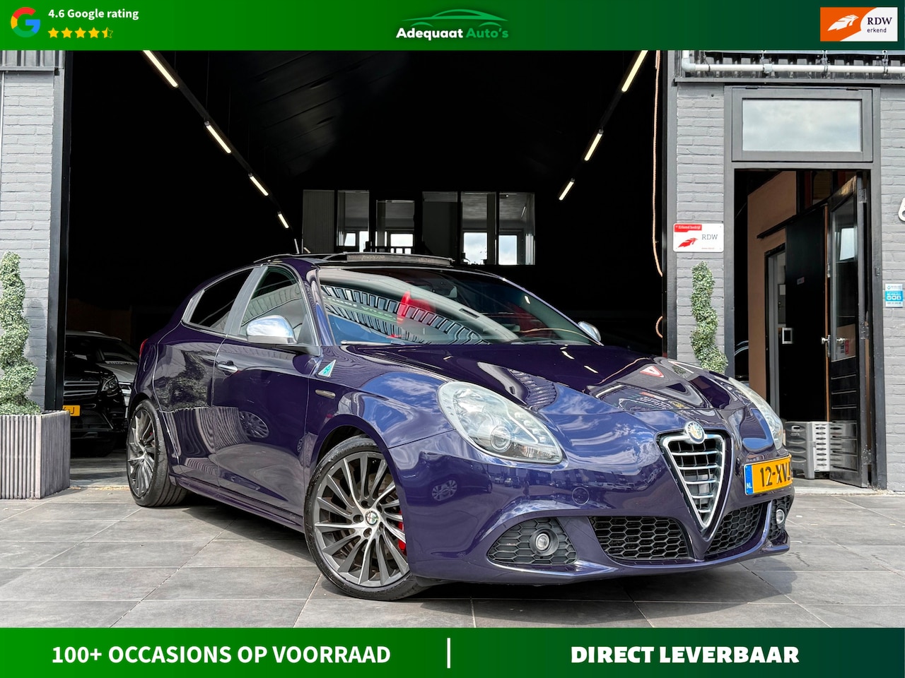 Alfa Romeo Giulietta - 1.7 TBi Quadrifoglio Verde|Pano|Novitec - AutoWereld.nl