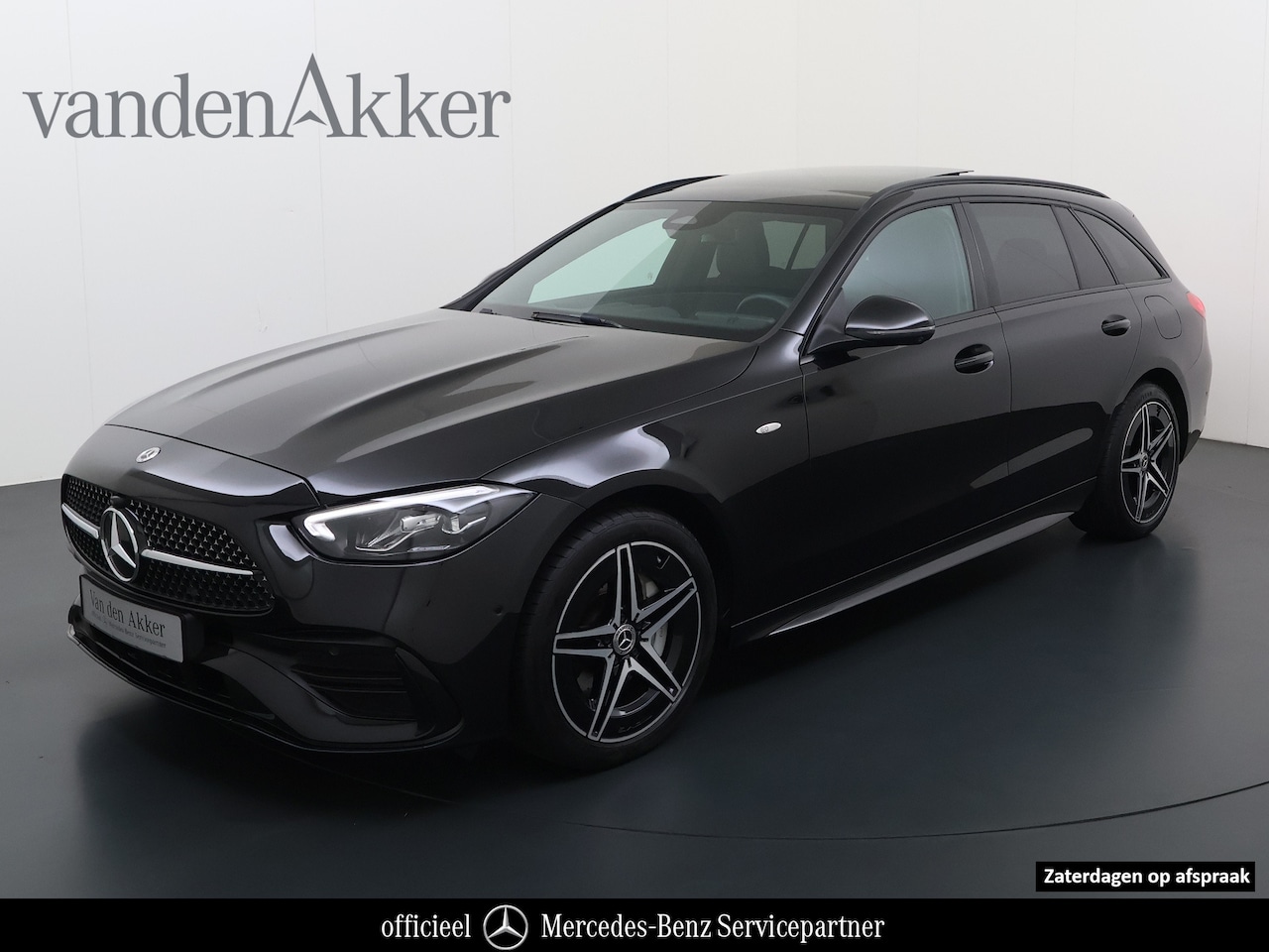 Mercedes-Benz C-klasse Estate - 300e AMG // Trekhaak // Panoramadak // Distronic // 360 Camera // Memory // Sfeerverlichti - AutoWereld.nl