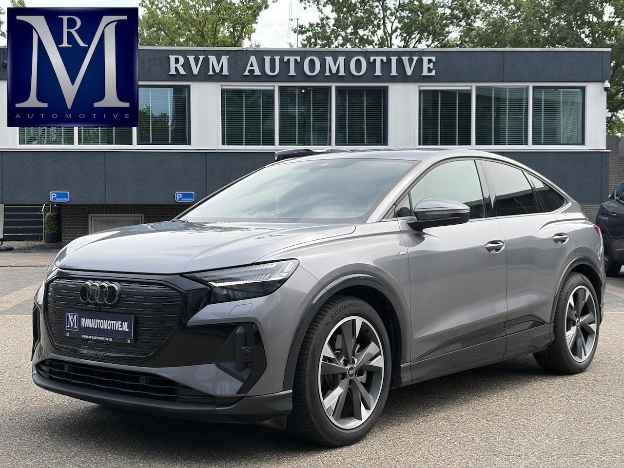 Audi Q4 Sportback e-tron - 45 S Edition 82 kWh SOH 96% | S-Exterieur | ADAPT. CRUISE CONTROL | STOELVERWARMING | ELEK - AutoWereld.nl