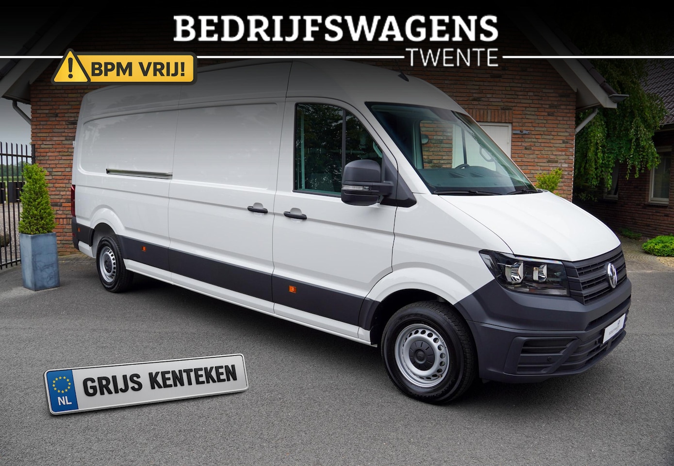 Volkswagen Crafter - 2.0 TDI 140PK L4H3 Airco Cruise Control Parkeer sensoren V+A - AutoWereld.nl