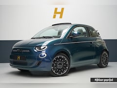 Fiat 500 C - La Prima 42 kWh | SoH 96, 8% | Leder | Lm velgen | Navigatie | Carplay | Stoelverwarming