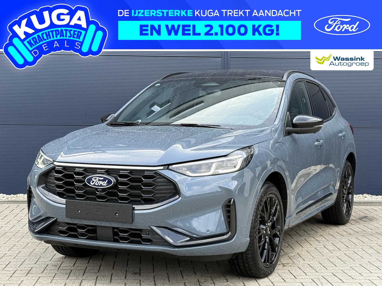 Ford Kuga - 2.5 PHEV BlueCruise Edition | 20 Inch LM | Electrisch wegklapbare trekhaak | AGR stoelen e - AutoWereld.nl