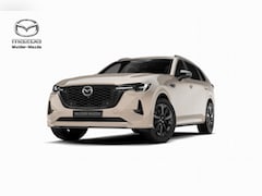 Mazda CX-80 - e-Skyactiv PHEV Homura Plus - Zwart Nappa Leder | 12, 3-inch TFT-kleurendisplay met bedien