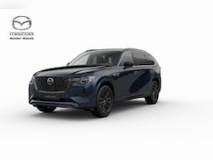 Mazda CX-80 - e-Skyactiv PHEV Homura Plus - Zwart Nappa Leder | 12, 3-inch TFT-kleurendisplay met bedien