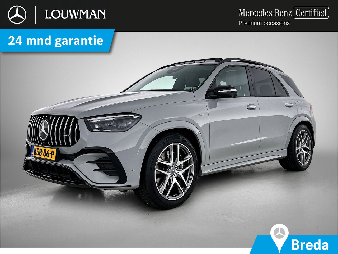 Mercedes-Benz AMG GLE - Mercedes-AMG 53 Hybrid 4MATIC+ Trekhaak | Distronic | Head-up-Display | AMG Night-Paket | - AutoWereld.nl