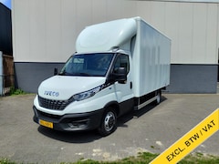 Iveco Daily - 35C16H 2.3156pk 410 AUT-8 Meubelbak bakwagen + Laadklep 3-Persoons Euro 6 Camera Navi Blue