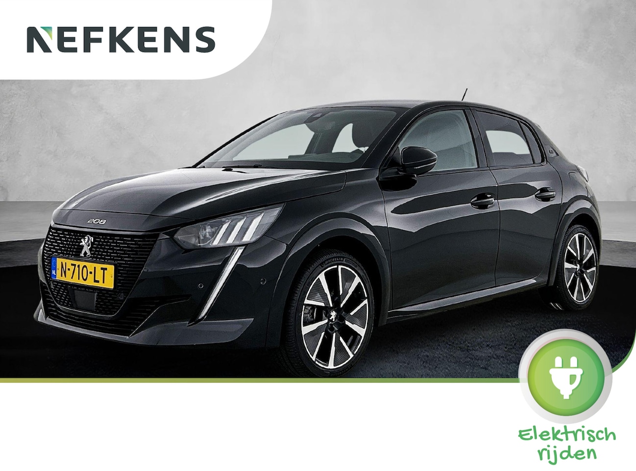 Peugeot e-208 - EV GT Pack 50 kWh 136pk | Accu 94% | Navigatie | Achteruitrijcamera | Leder/Alcantara | St - AutoWereld.nl