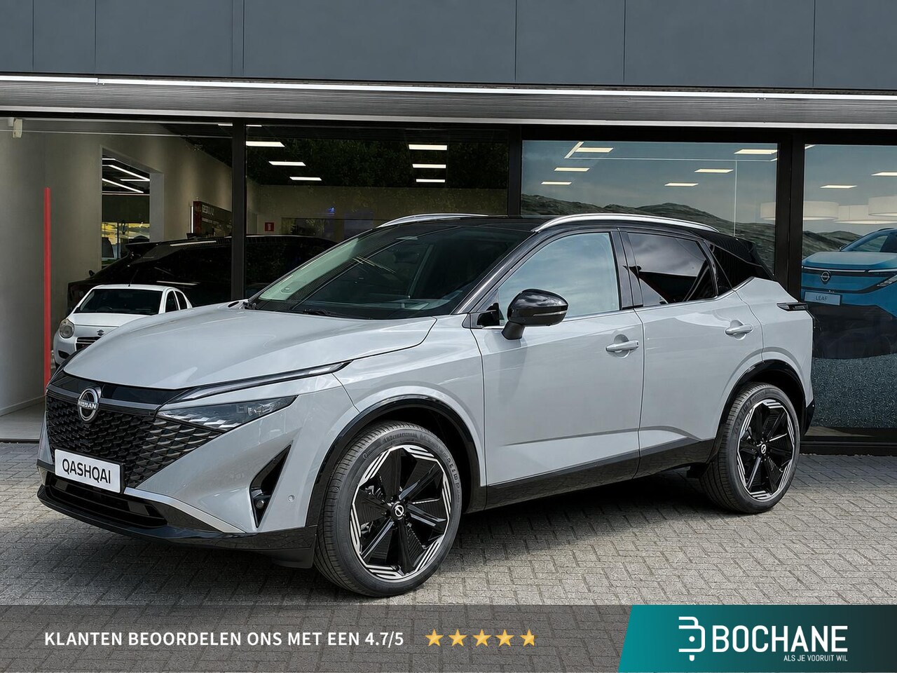 Nissan Qashqai - 1.5 e-Power Tekna Plus NIEUW UIT VOORRAAD LEVERBAAR | Stoelmassage | Lederen bekleding | B - AutoWereld.nl