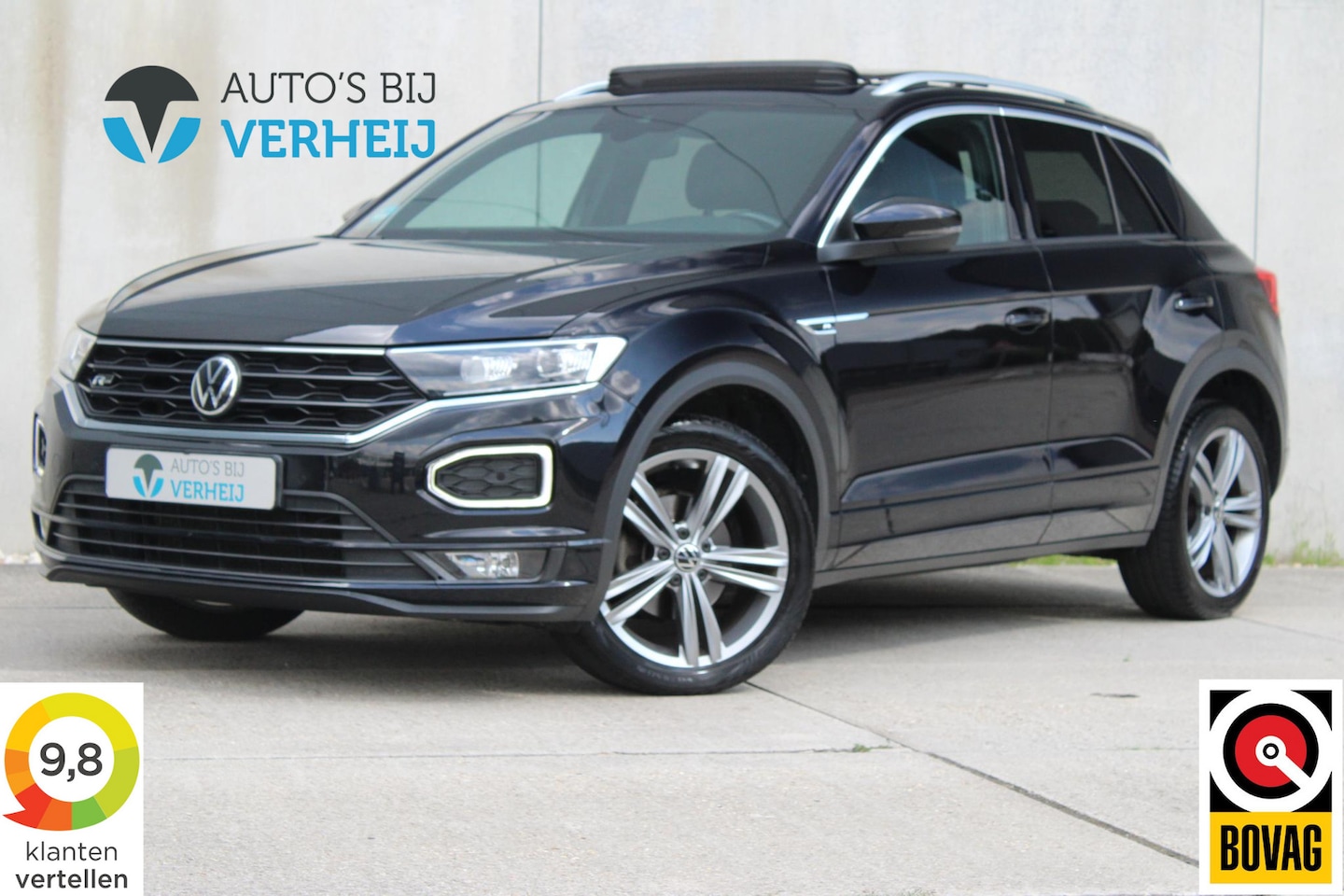 Volkswagen T-Roc - 1.5 TSI Sport Business R-Line / AUTOMAAT / PANO DAK / VIRTUAL COCKPIT - AutoWereld.nl