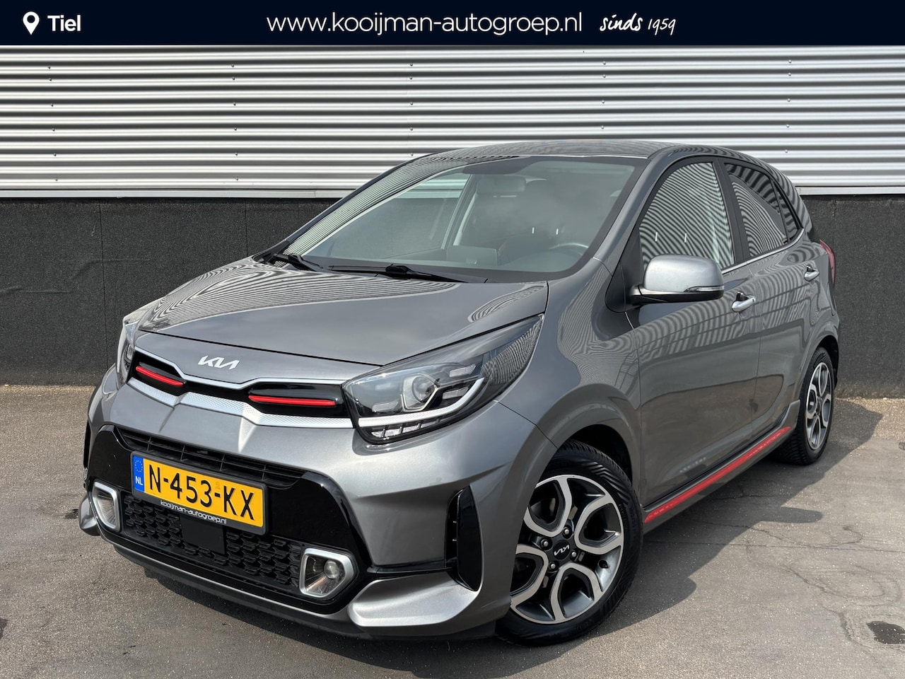Kia Picanto - 1.0 DPi GT-Line fietsendragerbeugel/ trekhaak, Leder, Navigatie, Climate control, Cruise c - AutoWereld.nl