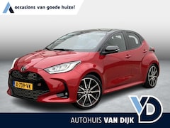 Toyota Yaris - 1.5 Hybrid GR Sport | Voll.Historie/Camera/Navi/Pano.Dak/Head-Up/Leder-Alcantara/Clima/Ada