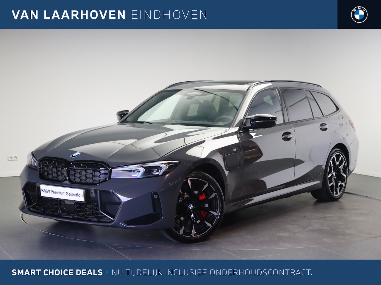 BMW 3-serie Touring - 330e M Sport Automaat / Panoramadak / Trekhaak / M Sportstoelen / Adaptieve LED / Parking - AutoWereld.nl