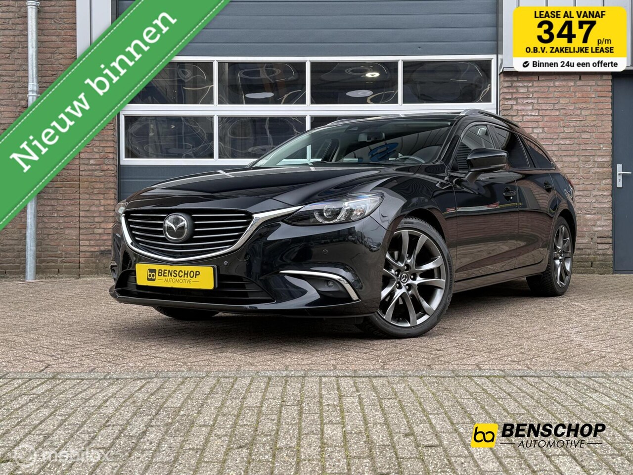 Mazda 6 Sportbreak - 2.5 SkyActiv-G 192 GT-M Schuifdak Leer Navi Bose ACC - AutoWereld.nl