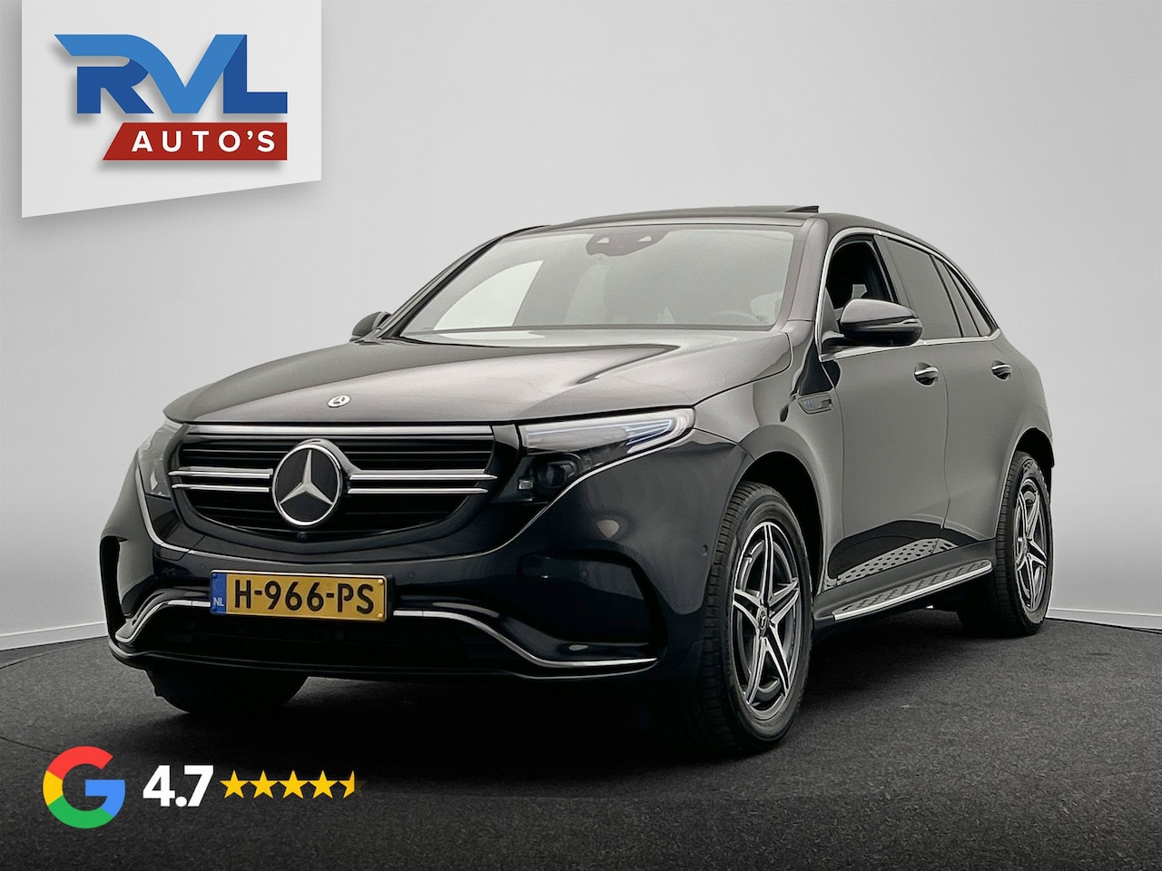 Mercedes-Benz EQC - 400 4MATIC Premium Plus 80 kWh | Origineel NL | Memory | 360 Camera |Panoramadak | Adapt. - AutoWereld.nl