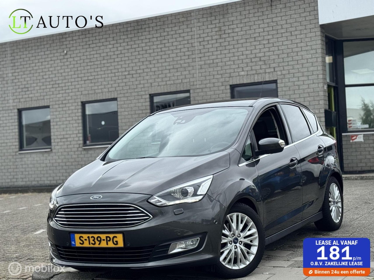 Ford C-Max - 1.5 Titanium|Keyless Pano ½ Leer Camera Xenon LED - AutoWereld.nl