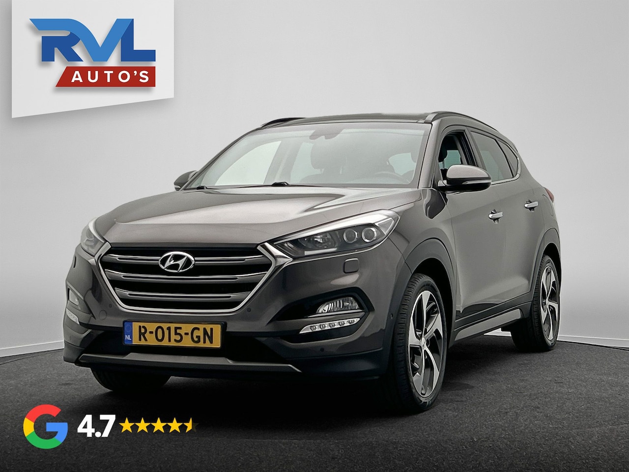 Hyundai Tucson - 1.6 T-GDi Premium 4WD | Lane-Assist | Camera | Leder | Stoel verwarming/Verkoeling | Panor - AutoWereld.nl