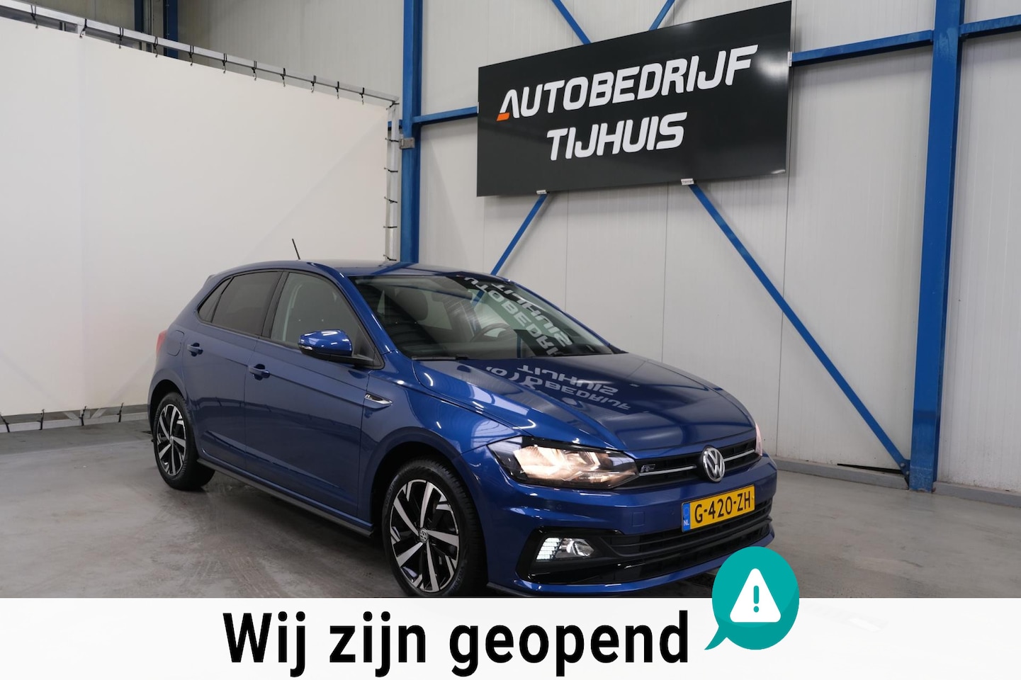 Volkswagen Polo - 1.0 TSI R-Line Automaat - N.A.P. Airco, Cruise, Navi, PDC. - AutoWereld.nl