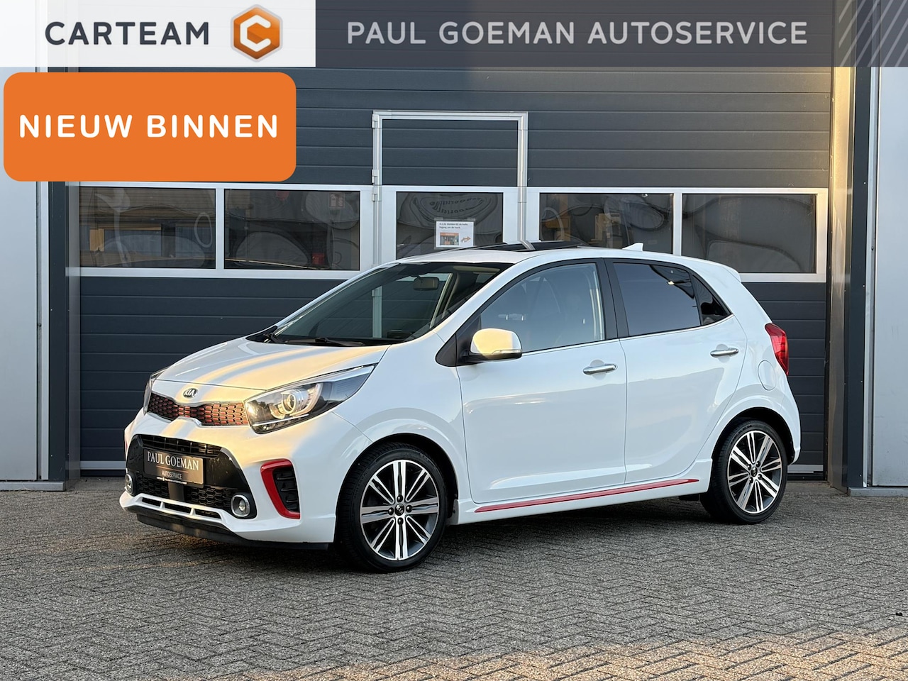Kia Picanto - 1.2 CVVT GT Line | Pano | Camera | Sensoren | Climate | Lichtmetaal | - AutoWereld.nl