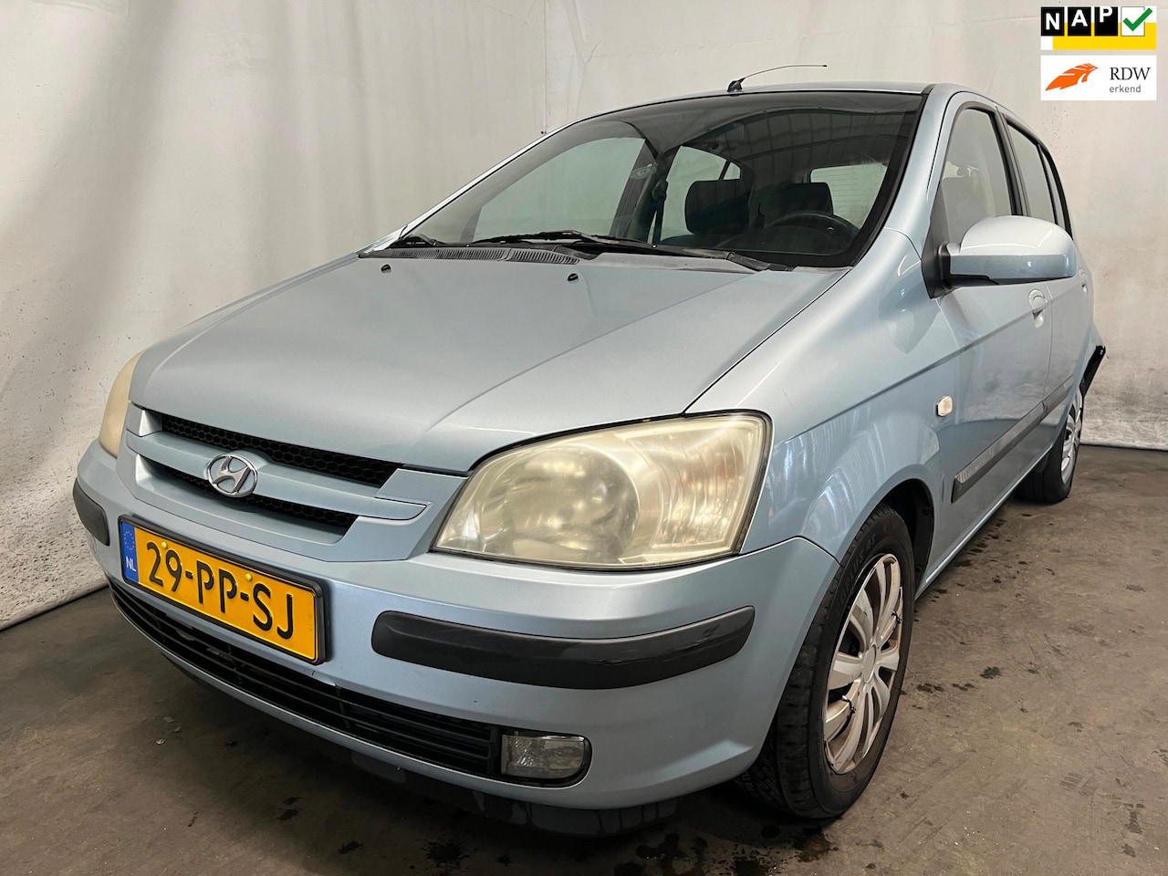 Hyundai Getz - 1.6i-16V GLS - Roest - Schade - AutoWereld.nl