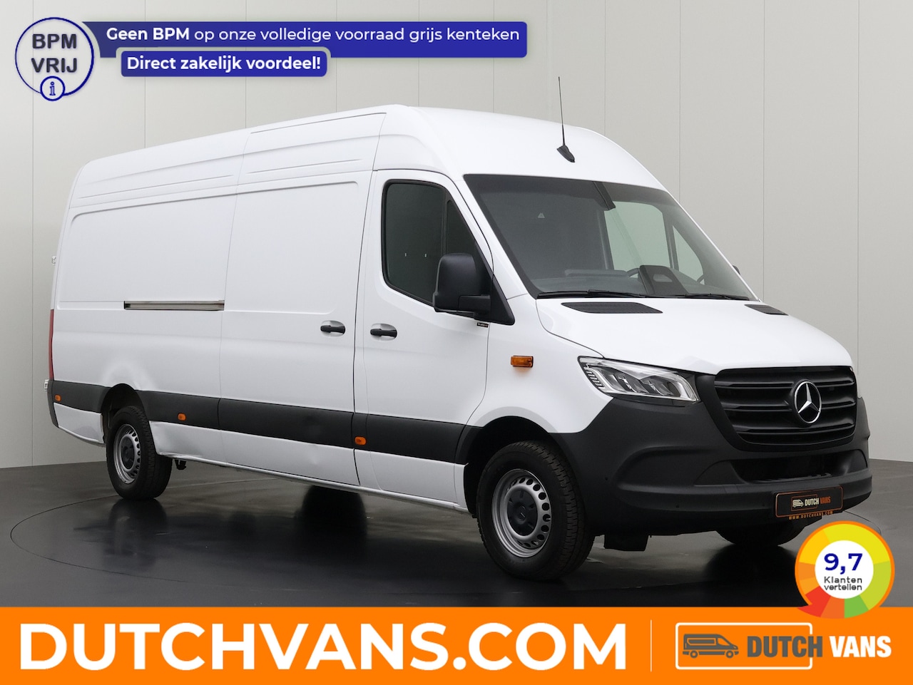 Mercedes-Benz Sprinter - 317CDI Automaat L3H2 Maxi | Led | Pro | Fabrieksgarantie | 10" Multimedia Navigatie + Came - AutoWereld.nl