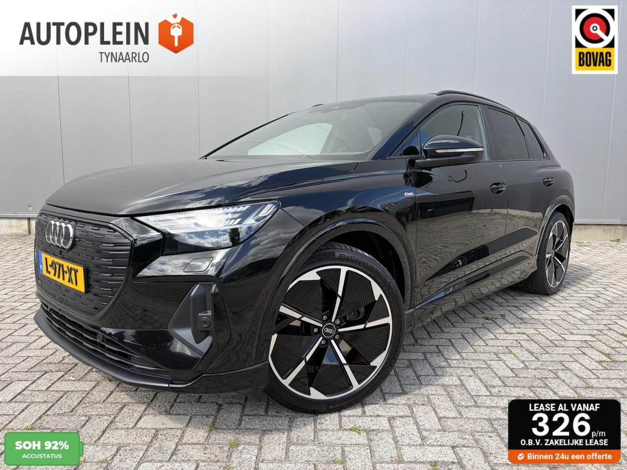Audi Q4 e-tron - 40 Launch edition S Competition 77 kWh Dealer OH|HUD|ACC|Pano|Carplay|Camera - AutoWereld.nl