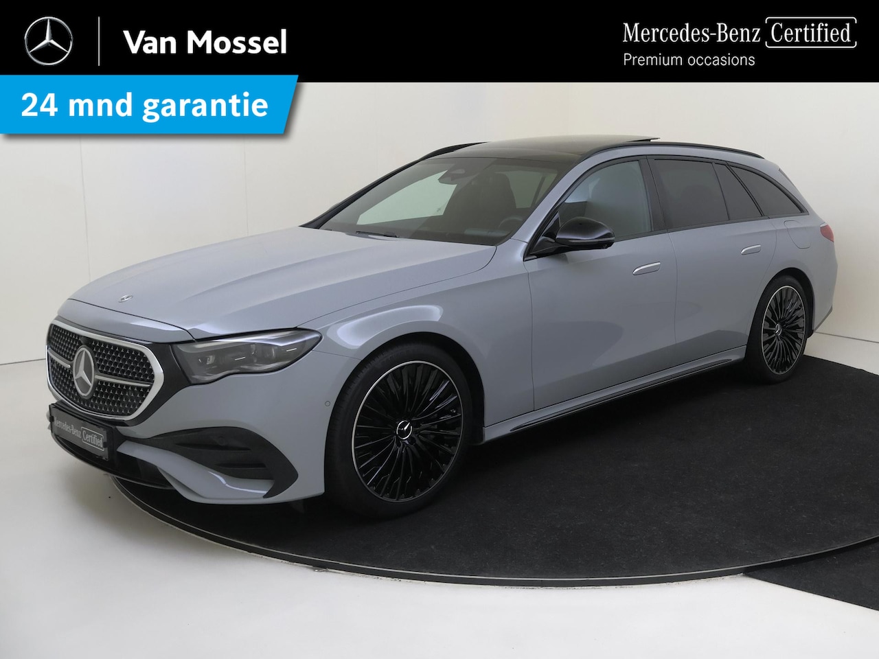 Mercedes-Benz E-klasse Estate - 300 e AMG Line / Premium Plus/ Panoramadak/ 3D Display/ Verlichte Grille/ El. Trekhaak/ SU - AutoWereld.nl