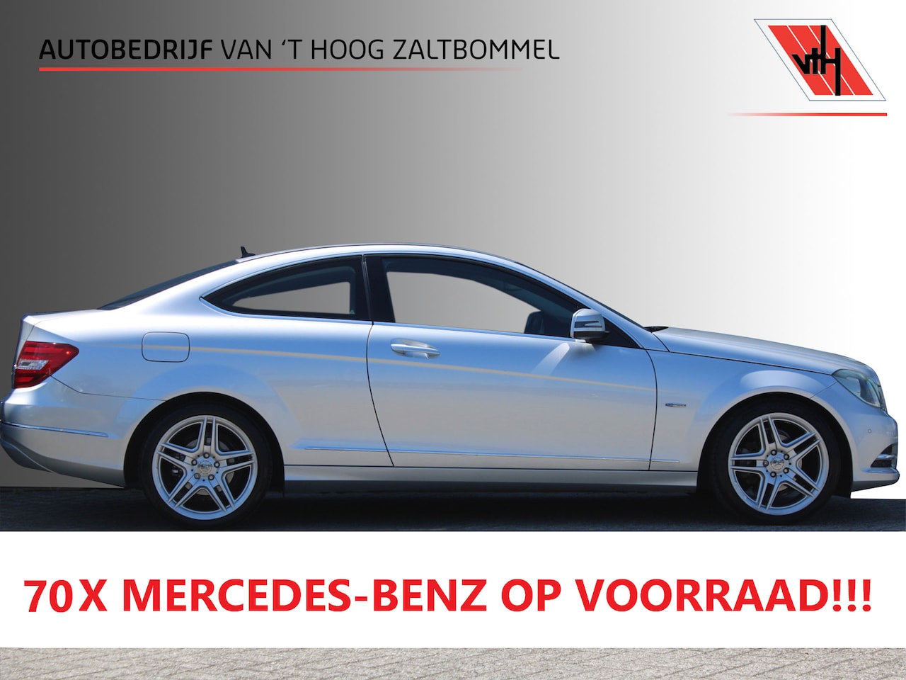 Mercedes-Benz C-klasse Coupé - 180 AUT7 Ambition NAVI 18'' <<ZEER NETTE AUTO>> - AutoWereld.nl