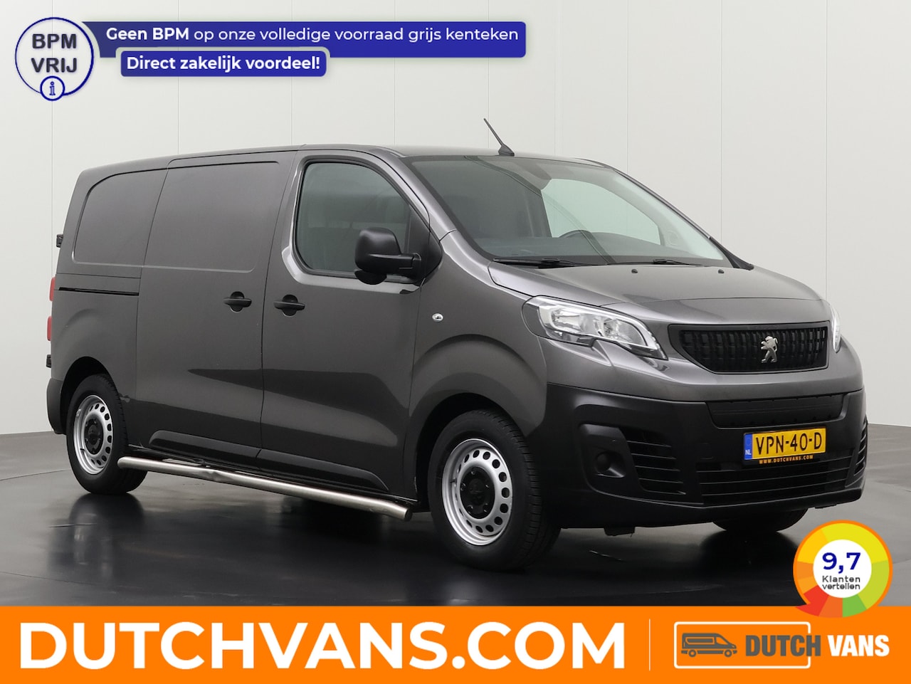 Peugeot e-Expert - Lang Premium 75 kWh | Elektrisch | Multimedia | Camera | Airco | Cruise | Betimmering - AutoWereld.nl