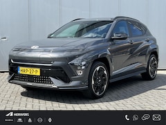 Hyundai Kona Electric - N Line Edition 65.4 kWh / 1e eig / 19" Lm / Navigatie / NL auto / SOH 100% / Fabrieksgaran
