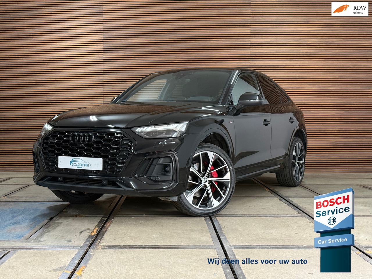 Audi Q5 Sportback - 55 TFSI e S-line Competition | Black Edition | Luchtvering | Matrix LED | 21 Inch | Virtua - AutoWereld.nl