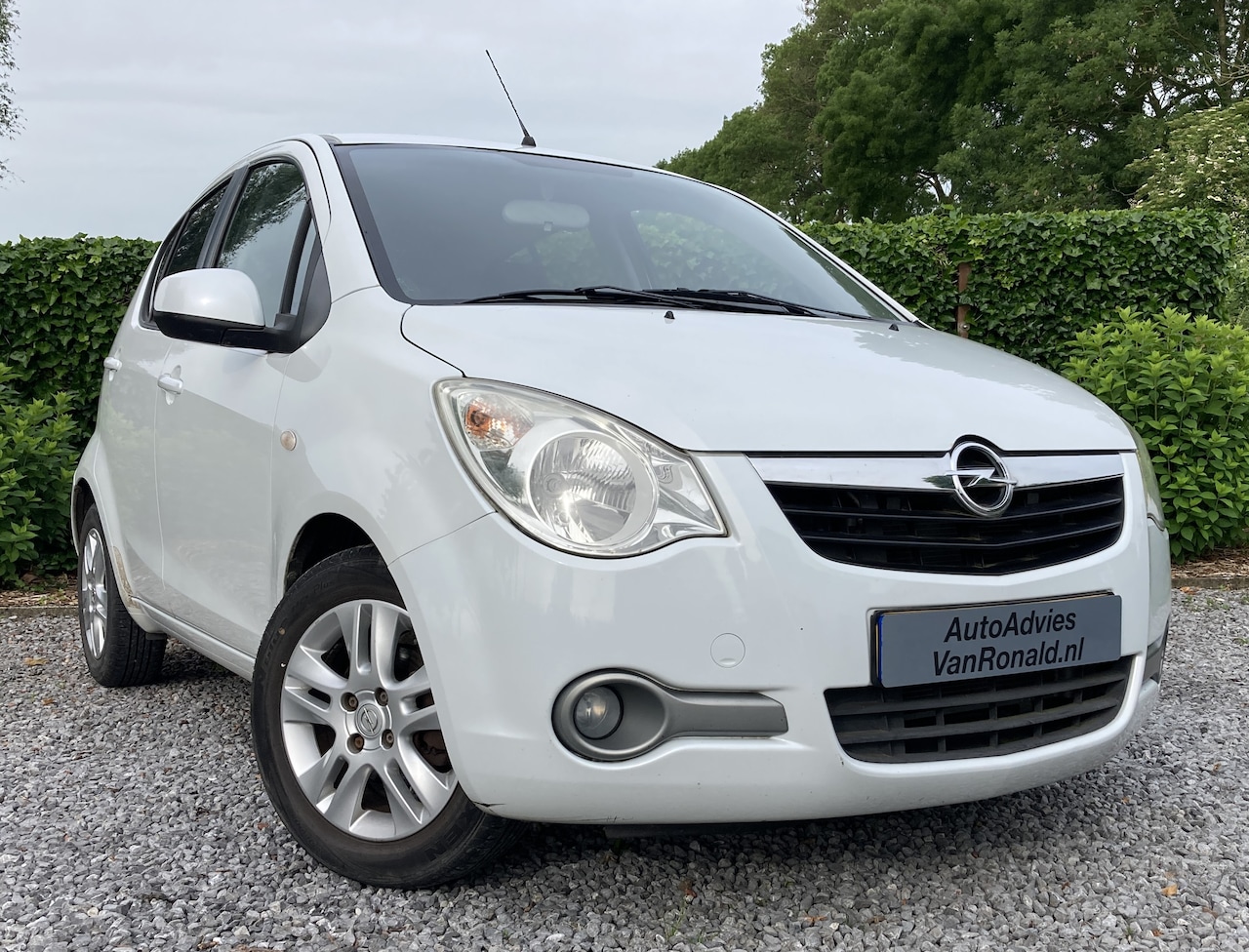 Opel Agila - 1.2 Edition 4-cil. - 2e eig.- parelmoerwit *ZOMERACTIE* - AutoWereld.nl