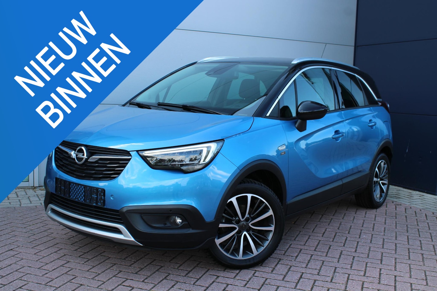 Opel Crossland X - 1.2 Turbo 130pk 120 Jaar Edition Automaat Airco Navi Camera Carplay 17" Super compleet - AutoWereld.nl
