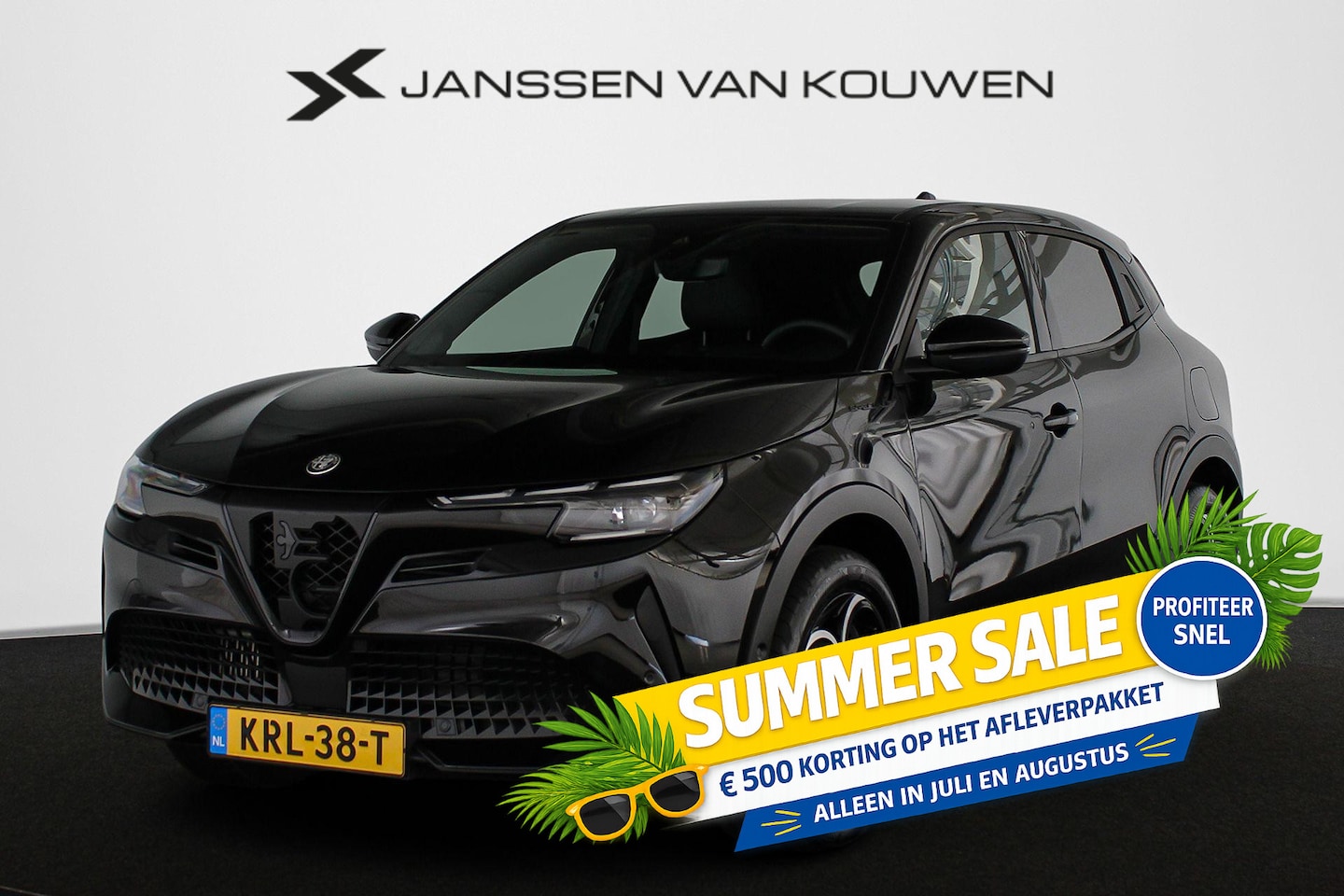 Alfa Romeo Junior - 1.2 Turbo Hybrid Ibrida Speciale Stoelverwarming Massage Keyless Achteruitrijcamera - AutoWereld.nl