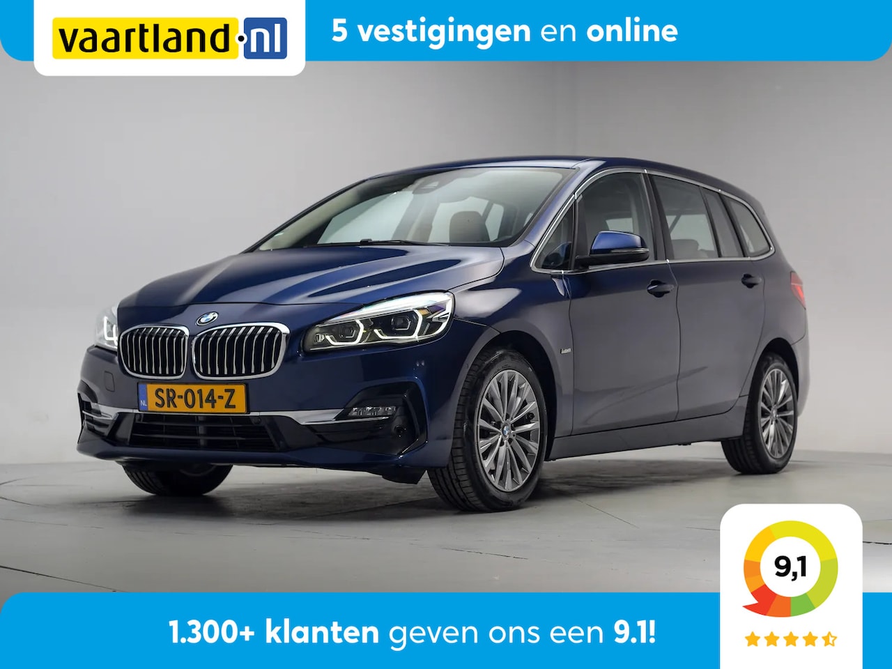 BMW 2-serie Gran Tourer - 218i High Executive Launch Edition Aut. 7 pers. [ Leder Head up LED ] - AutoWereld.nl