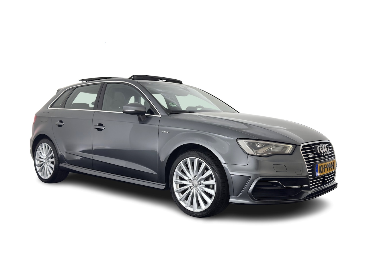 Audi A3 Sportback - 1.4 e-tron PHEV Ambition Pro Line plus Aut. *PANO | LEATHER-FABRIC | FULL-LED | HEATED-SPO - AutoWereld.nl