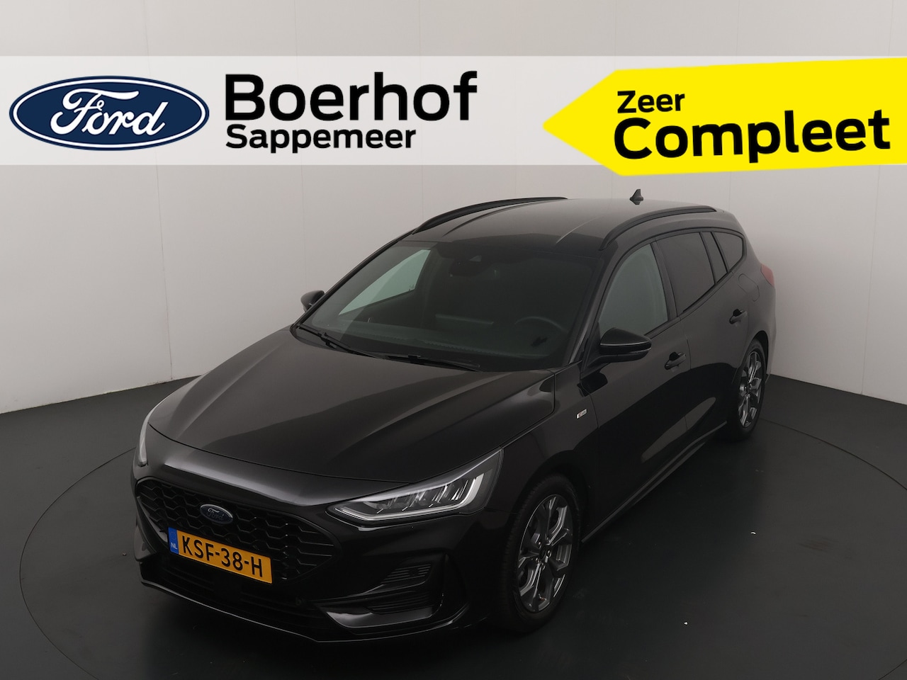 Ford Focus Wagon - EcoBoost Hybrid 155 pk ST-Line | Winterpack | Cruise control | Camera | Clima | SYNC 4 | A - AutoWereld.nl