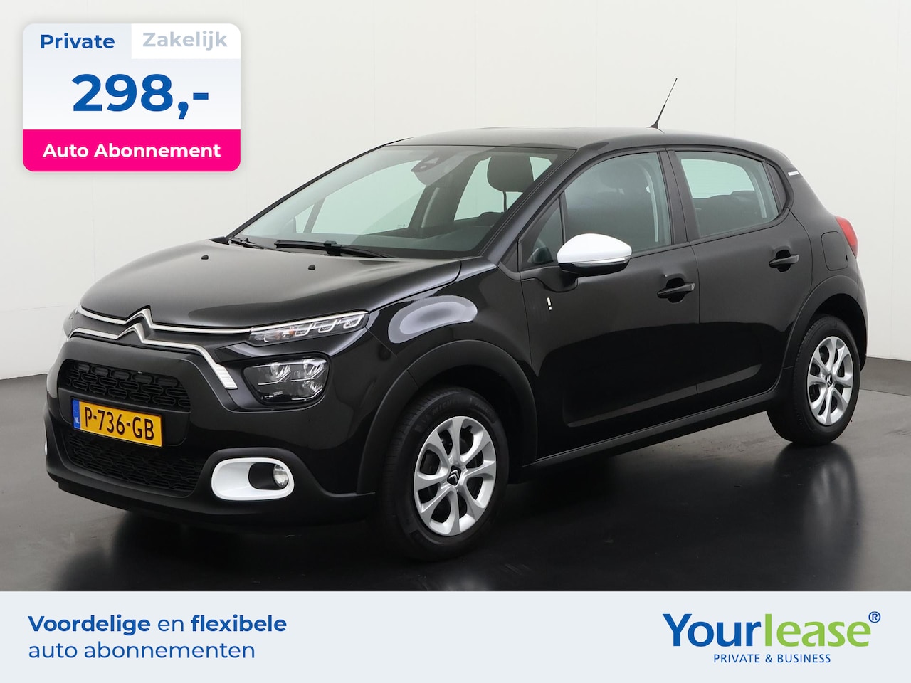 Citroën C3 - 1.2 PureTech You | All-in 298,- Private Lease | Direct uit voorraad - AutoWereld.nl