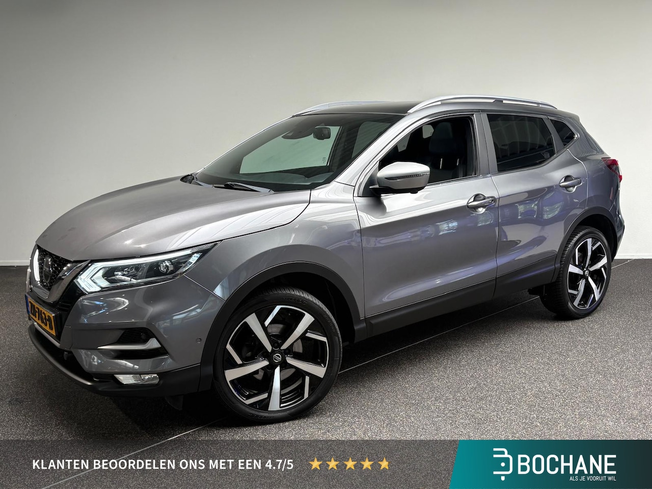 Nissan Qashqai - 1.2 Tekna + | Panoramadak | Stoelverwarming | Leder | Navigatie | - AutoWereld.nl