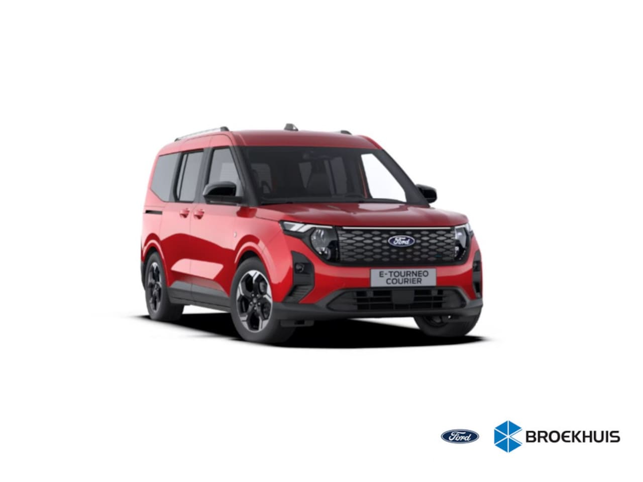 Ford Tourneo Courier - BEV Titanium | €7.535,- korting !! | Driver Assistance Pack incl. navigatie | Trekhaak || - AutoWereld.nl