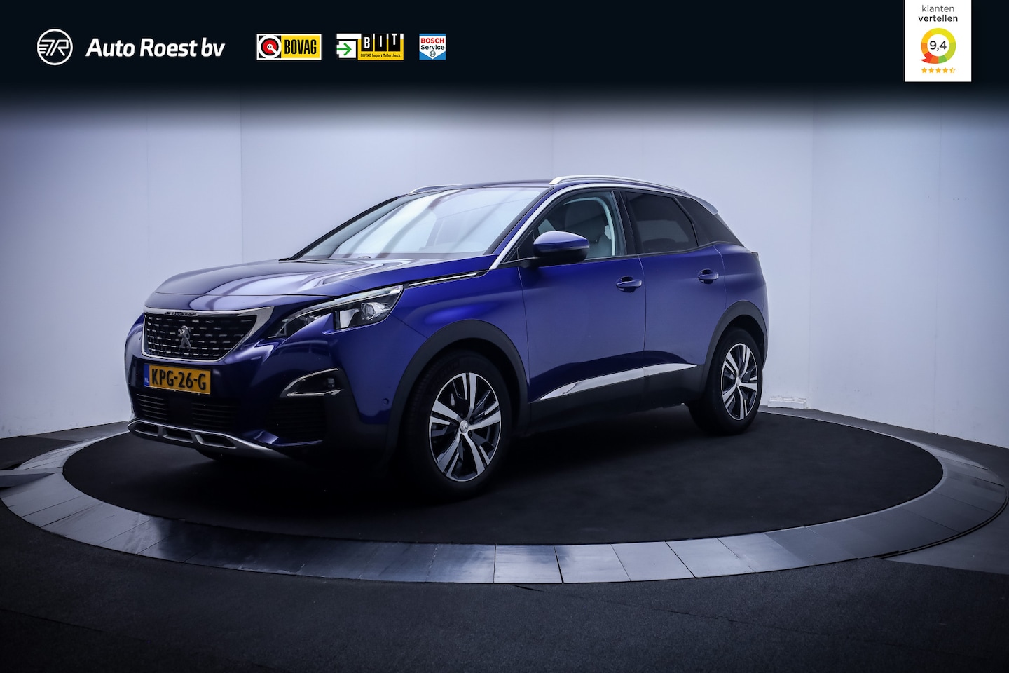 Peugeot 3008 - 1.2T ALLURE Pack Business FULL LED | 360 CAM | CARPLAY | BLINDSPOT | NAVI | DAB | ELEK KLE - AutoWereld.nl