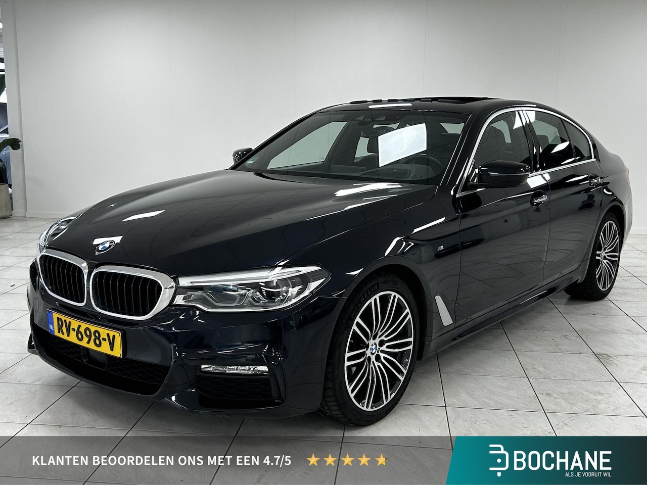 BMW 5-serie - 540i High Executive | SCHUIFDAK | ELEKTRISCHE ACHTERKLEP - AutoWereld.nl