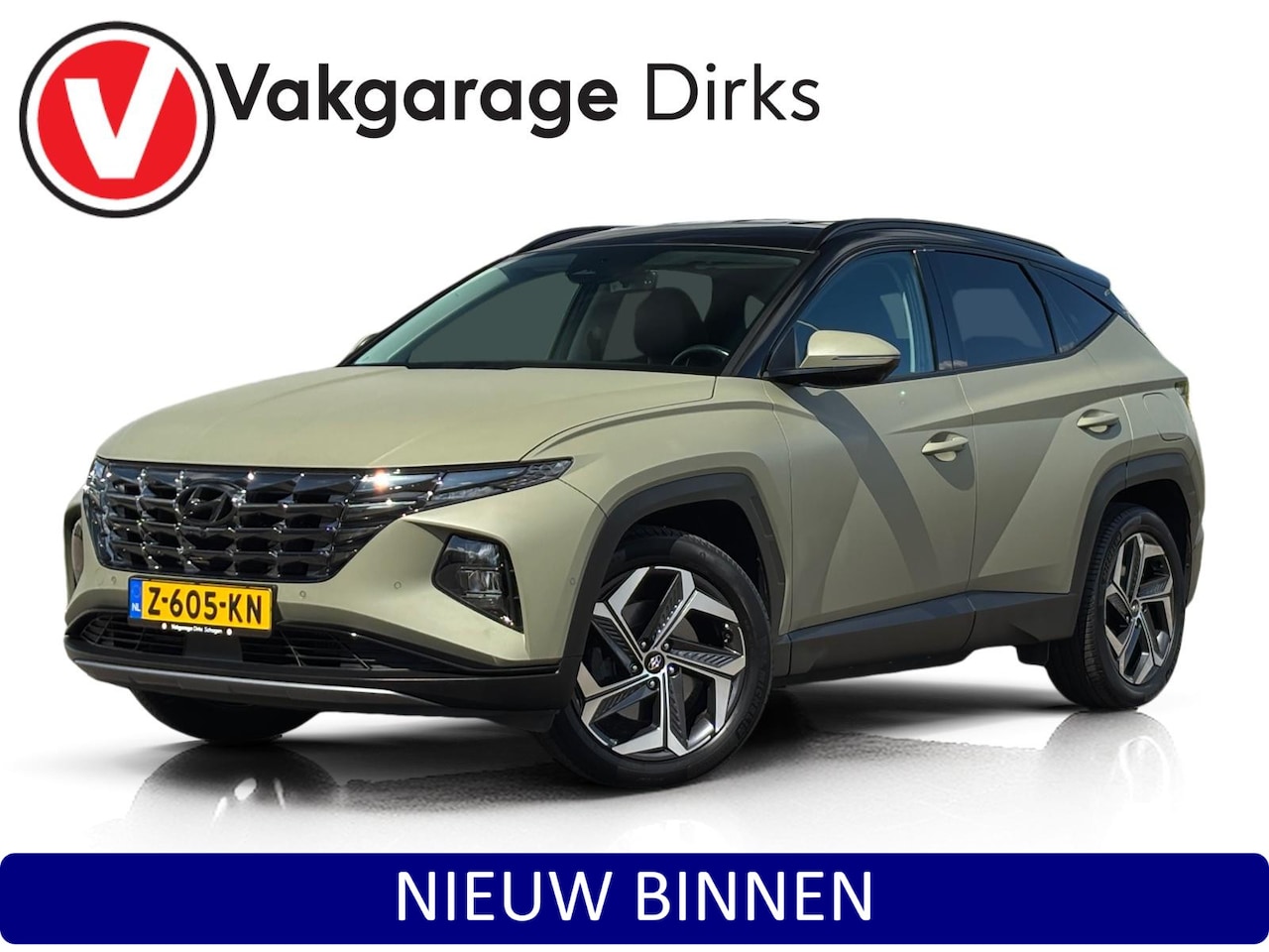 Hyundai Tucson - 1.6 T-GDI PHEV 265 PK Premium 4WD ✅ Leder ✅ 360 ✅ ACC - AutoWereld.nl