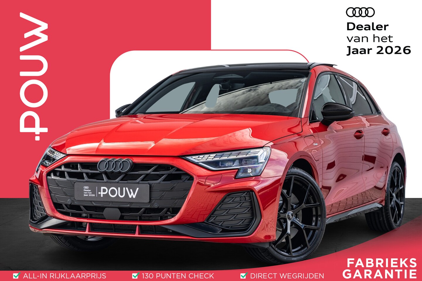 Audi A3 Sportback - 45 TFSIe 272pk S edition Competition | Panoramadak | Audi Sport interieur | Achteruitrijca - AutoWereld.nl